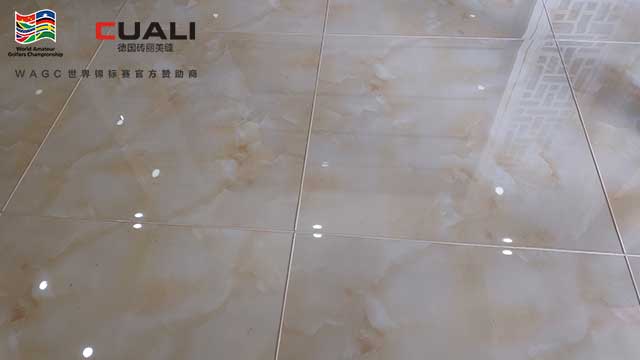 白色偏黄的瓷砖，搭配什么牌子的美缝剂颜色好