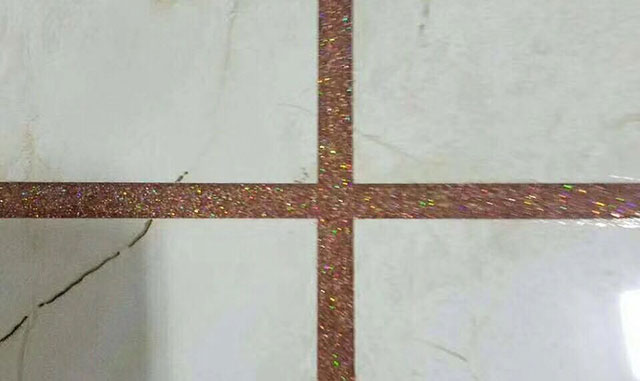 环氧彩砂填缝剂美缝后